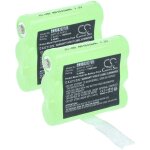 Vhbw 2x batterie remplacement pour midland pb - x7, batt10, avp13 pour radio talkie - walkie (1500mah, ...