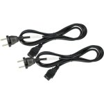 Vhbw 2x c�ble connecteur euro type f compatible avec roland e - 660, e - 70, e - 86, e - 96, ep - 50, ...