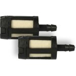 2x filtre  essence compatible avec mcculloch 0216985, 93720, mc - 9182 - 310001 outils de jardin comme ...