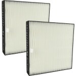 Vhbw 2x filtres hepa hepa 13 compatible avec daikin mc55w, mc55wks, mc55uks, mck40t, mca55ue5, mca55we7 ...