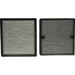 Lot de 2x filtres remplacement pour ideal 8734001 pour humidificateur, purificateur d'air - filtre hepa, ...