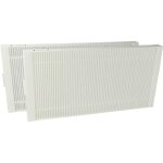 2x filtres compatible avec stiebel - eltron lwz 404 trend appareil de ventilation - filtre � air f7 blanc ...