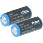 Vhbw 2x piles au lithium er10280 - piles primaires (450mah, 3, 6v, li - socl2)