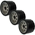3x filtre  huile remplacement pour john deere gy20577, am125424, am119567, lg492932s, lg4153 pour tondeuse ...