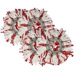 Vhbw - 4x serpillres compatible avec leifheit clean twist disc mop, clean twist mop balai nettoyant ...