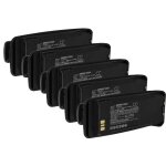 Vhbw 5x batterie compatible avec motorola mototrbo dp3600, dr3000, dp3601 radio talkie - walkie (2600mah, ...