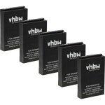 Vhbw 5x batterie compatible avec motorola sl500, sl7550, sl7550e, sl4010, sl7580, sl7580e, sl4010e radio ...