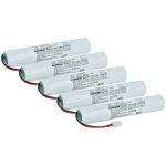 Vhbw 5x batterie compatible avec schneider td110333, t - amb - e ova58914, t - amb ova58911 �clairage ...