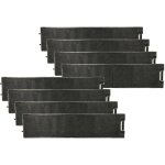 Vhbw 8x filtres � charbon actif compatible avec miele da 3490, da 3490 - 90, da 3496, da 3491, da 3492 ...