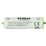 Vhbw - batterie compatible avec braun flex xp ii 5791, flex xp ii 5792, flex xp ii 5795 rasoir tondeuse ... Vhbw - batterie compatible avec braun flex xp ii 5791, flex xp ii 5792, flex xp ii 5795 rasoir tondeuse ...