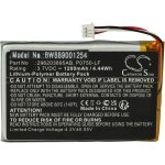 Vhbw batterie compatible avec ingenico link 2500 lecteur de carte, nfc smart card reader (1200mah, 3, ...