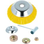 Vhbw brosse à désherber en nylon compatible avec dolmar ms25, 340, 30 outil de jardin, débroussailleuse ... Vhbw brosse à désherber en nylon compatible avec dolmar ms25, 340, 30 outil de jardin, débroussailleuse ...