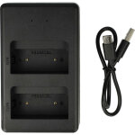 Vhbw - chargeur double remplacement pour scanreco 17162, 16131, 1026, 592, 13445 pour batteries de radio ...