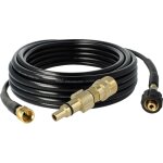 Vhbw - kit d'accessoires 2 pcs compatible avec lavor nettoyeur haute pression - raccord, rallonge tuyau ...