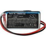 Pile compatible avec verisure roykvarsler, sirne, voice, voiceq systme d'alarme (1350mah, 3v, li - ...