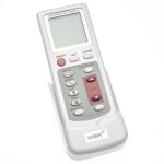Vhbw t�l�commande compatible avec sanyo climatiseurs + support blanc