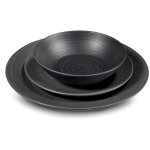 Vibe gris - service de vaisselle 18 pi�ces