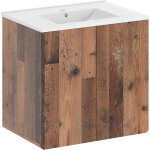 Vicco - ensemble de meubles de salle de bains izan, oldstyle, 2 pi�ces