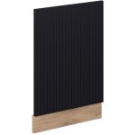 Vicco - fa�ade fame - line, noir ray�, 45 cm sans plan de travail