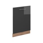 Fa�ade de lave - vaisselle fame - line, anthracite haute brillance, 60cm sans pt vicco