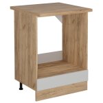 Vicco - meuble pour four r - line, blanc campagne, 60cm, pt chne