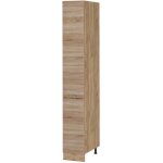 Vicco - meuble haute de cuisine r - line, sonoma, 30cm
