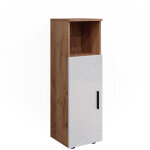 Vicco - meuble de rangement de salle de bain irma, chne, 30 x 95 cm