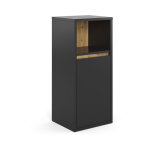 Vicco - meuble de rangement de salle de bain viola, anthracite, 38 x 80 cm
