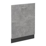Vicco - panneau de lave - vaisselle r - line, b�ton, 60cm sans pt