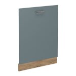 Vicco - panneau de lave - vaisselle r - line, bleu - gris, 60cm sans pt