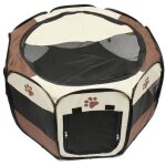 Digitalab - parc pour chien pliable cage chien interieur et exterieur parc chiot pliable octogonale