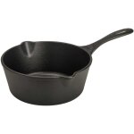 Victoria - 37819 po�le sautese fonte �maill�e induction 20cm, convient pour feu, barbecue, four noir