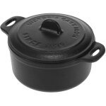 Victoria - 39202 mini cocotte fonte Émaillée à induction 10cm, 0, 3l, 1 - 2 portions, sans pfoa noir Victoria - 39202 mini cocotte fonte Émaillée à induction 10cm, 0, 3l, 1 - 2 portions, sans pfoa noir