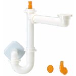 Vidage vier 1 cuve, tubulure gain de place, prise machine  laver