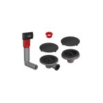 Franke - vidage manuel noir mat pour viers deux cuves maris (mrg 620 &120 - 35 - 35 & 160 - 34 - 15) ...