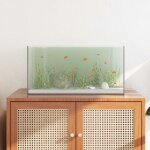 Vidaxl aquarium avec stockage transparent 60 x 30 x 30 cm verre