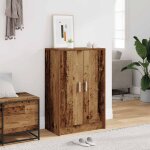 Vidaxl - armoire � chaussures vieux bois 60x35x92 cm bois d'ing�nierie