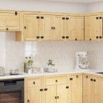 Vidaxl armoire avec �tag�re ski brun miel 60 x 32 x 40 cm pin massif