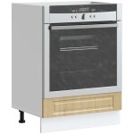 Vidaxl - armoire � four porto ch�ne sonoma bois d'ing�nierie