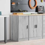 Vidaxl - armoire de rangement de garage sonoma gris 40x51x85 cm bois pin