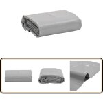 Vidaxl - bche gris 2, 5x3, 5 m 600 g / m - couverture extrieure - bche impermable - bche protectrice ...