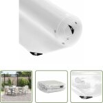 Vidaxl b�che int�rieure - b�che transparente avec ?illets 3x5 m pvc