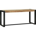 Vidaxl - banc marron 100 x 35 x 45 cm bois de manguier massif