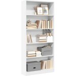 Biblioth�que blanc 80x24x176 cm bois d'ing�nierie - vidaxl