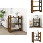 Vidaxl - bibliothèque / cloison marron miel 80x35x91 cm bois massif - bibliothèque - bibliothèque design ... Vidaxl - bibliothèque / cloison marron miel 80x35x91 cm bois massif - bibliothèque - bibliothèque design ...