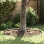 Vidaxl - bordure de jardin 4 pcs argent 450 x 10 cm acier galvanis�