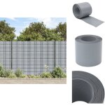 Brises - vues de jardin 10 pcs gris 252, 5x19 cm pvc - brise vue jardin - clture dcorative - panneau ...