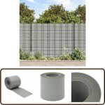 Brises - vues de jardin 10 pcs gris pierre 252, 5x19 cm pvc - brise vue jardin - clôture décorative - ... Brises - vues de jardin 10 pcs gris pierre 252, 5x19 cm pvc - brise vue jardin - clôture décorative - ...