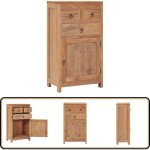 Vidaxl - buffet 50x30x90 cm bois de teck massif - buffet colonial - meuble rangement - buffet teck - ... Vidaxl - buffet 50x30x90 cm bois de teck massif - buffet colonial - meuble rangement - buffet teck - ...