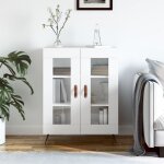Buffet blanc 69, 5x34x90 cm bois d'ingnierie